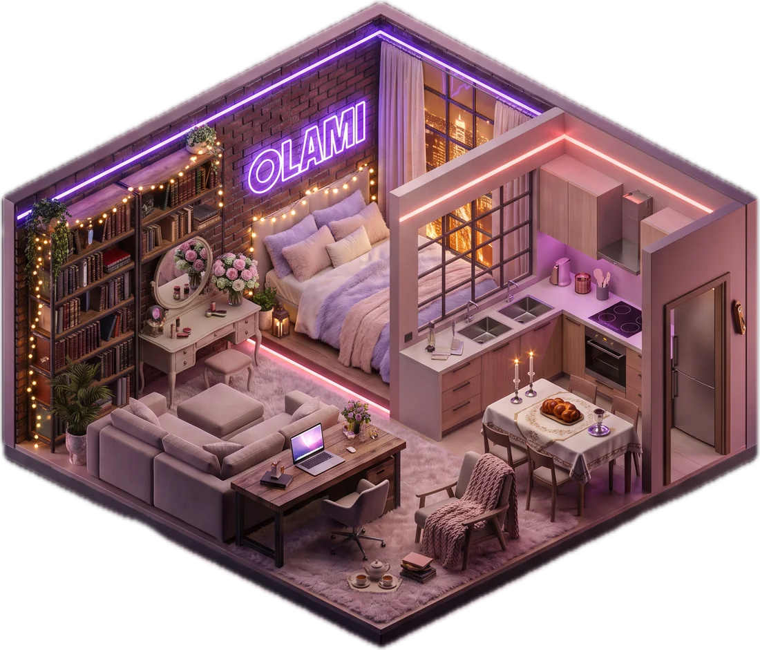 Квартира OLAMI Apartments для девушек